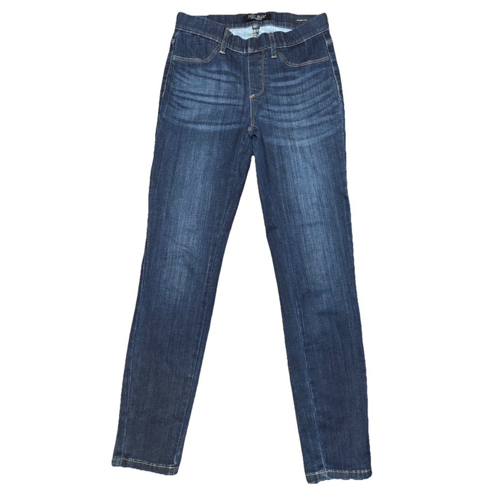 Judy Blue JB8345 Skinny Jeans Women's 5/27 Dark Wash Stretch Denim Mid Rise
